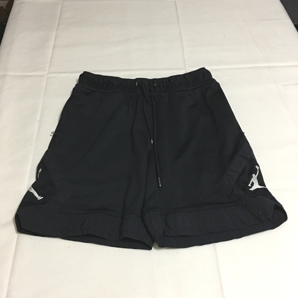 Jordan Jumpman Diamond Shorts Mens Medium Black Basketball